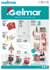 Gelmar Handles & Furniture Fittings : Specials (02 November - 30 November 2024)