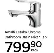 Amalfi Letaba Chrome Bathroom Basin Mixer Tap