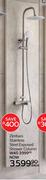 Zimbani Stainless Steel Exposed Shower Column