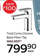 Tivoli Como Chrome basin Mixer Tap
