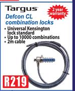 Targus Defcon CL Combination Locks