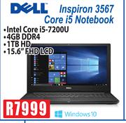 Dell Inspiron 3567 Core i5 Notebook