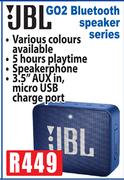 JBL G02 Bluetooth Speaker Series