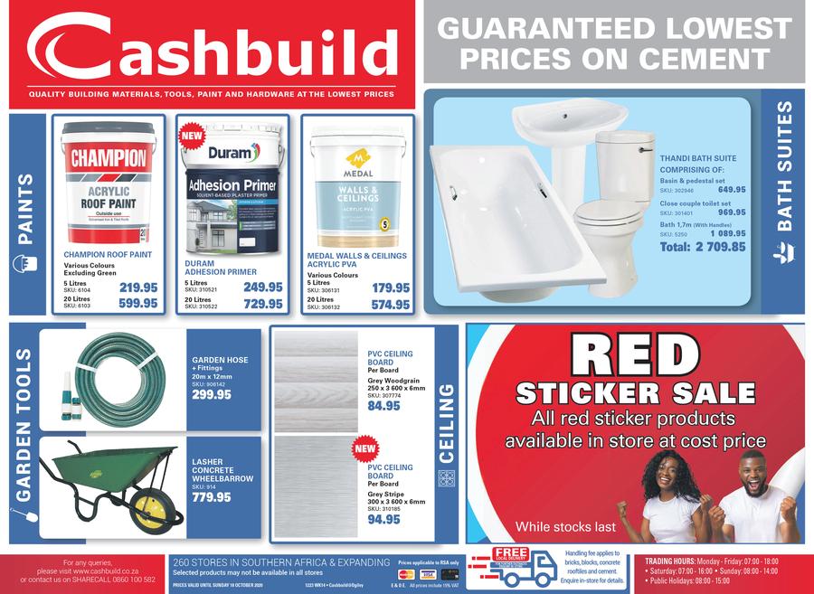 Cashbuild hardware deals