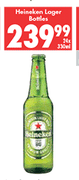 Heineken Lager Bottles-24 x 330ml