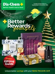 Dis-Chem : Better Rewards Yourself (25 November - 24 December 2025)