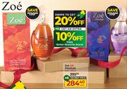 Zoe Or Absolute EDP-100ml Each