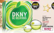 DKNY Be Delicious Gift Set EDP 100ml Plus Free EDP 30ml-Per Set