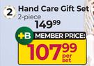  Nature's Nourishment Hand Care Gift Set 2 Piece-Per Set