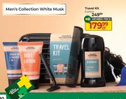 Nature's Nourishment Men's Collection White Musk Travel Kit 6 Piece-Per Kit