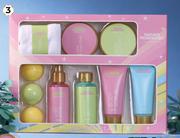 Nature's Nourishment Pineapple & Cedar Bath Gift Set 10 Piece-Per Set