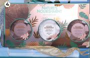Nature's Nourishment Coconut & Warm Vanilla Bath Gift Set 3 Piece-Per Set