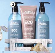 Nature's Nourishment Eco Natural Bath Gift Set 3 Piece-Per Set