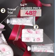 Nature's Edition Rose Romance Travel Trio 3 Piece-Per Set