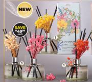 Cocodor Flower Diffuser With Reed Sticks Assorted-200ml Each