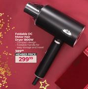 Reflections Foldable DC Motor Hair Dryer 1800W