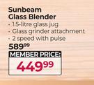 Sunbeam Glass Blender