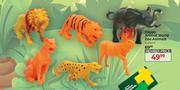 Happy Animal World Zoo Animals 6 Piece