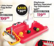 Playhouse Battery Operated Toy Dishwasher