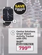 Genius Solutions Smart Watch Activity Tracker With GPS