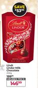 Lindt Lindor Milk Chocolate-200gm Each
