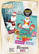 Munch'D Advent Calender-75gm Each