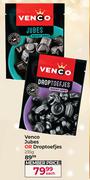 Venco Jubes Or Droptoefjes 235gm-Each
