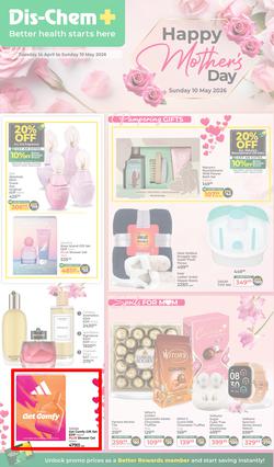 Dis-Chem : Happy Mother's Day (14 April - 10 May 2026), page 1