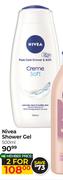 Nivea Shower Gel-For 2 x 500ml