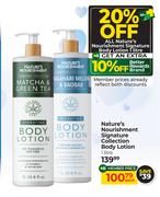 Nature's Nourishment Signature Collection Body Lotion-1L