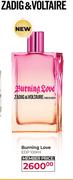 Zadig & Voltaire Burning Love EDP-100ml