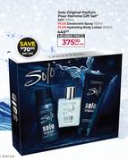 Lantheric Solo Original Parfum Pour Homme Gift Set (EDT 100ml + Deodorant Spray 150ml)-Per Set