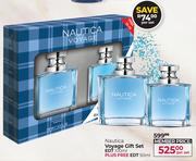 Nautica Voyage Gift Set (EDT 100ml Plus Free EDT 50ml)-Per Set