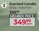 Price's Candles Scented Candle Assorted-630gm Each