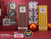 Serengeti Home Fragrances Reed Diffuser Plus 5 Reed Sticks Assorted- 200ml Each