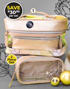 Toiletry Bag Set (2 Piece)-Per Set