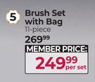 Brush Set With Bag (11 Piece)-Per Set