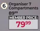 Organiser 7 Compartments