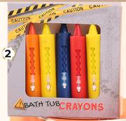 Bath Tub Crayons (7 Piece)-Per Set