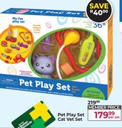 Pet Play Set Cat Vet Set-Per Set