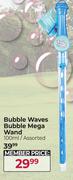 Bubble Waves Bubble Mega Wand Assorted-100ml