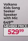 Vokano Kids Song Seeker Speaker With Mic