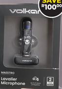 Volkano Maestro Lavalier Microphone