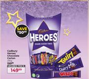 Cadbury Heroes Chocolate Carton-290g