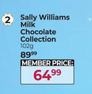 Sally William Milk Chocolate Collection-102g