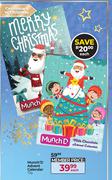 Munch'D Advent Calender-75g Each