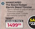 Manscaped The Beard Hedger Electric Beard Trimmer