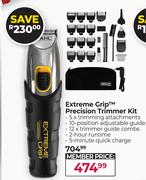 Wahl Extreme Grip Precision Trimmer Kit