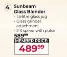 Sunbeam Glass Blender