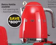 Smeg Retro Kettle 2400W